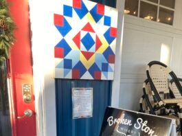 Brownstone Winery welcome sign