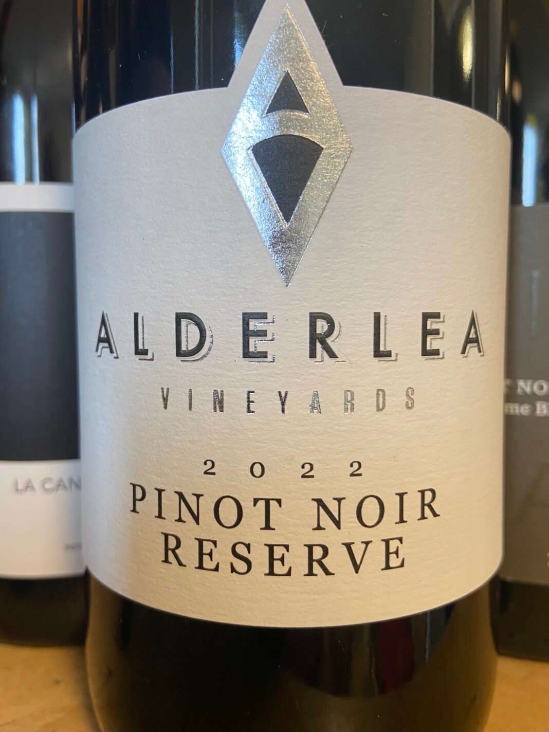 alderlea pinot noir bottle label