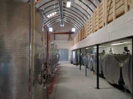 Hinterland Winery interior