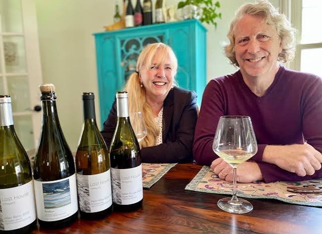 Last House Vineyard Owners Debra Matthews and Andre Gagne