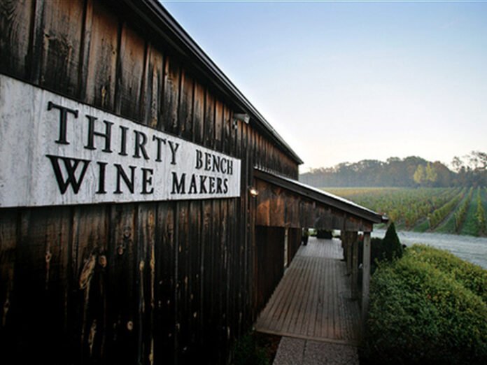Thirty Bench Winery was one of the first on the Beamsville Bench